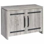Accent Cabinets Rustic Grey Accent Cabinet 950785
