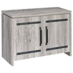 Accent Cabinets Rustic Grey Accent Cabinet 950785