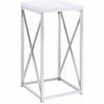 Accent Tables Contemporary Accent Table with X-Base 930014