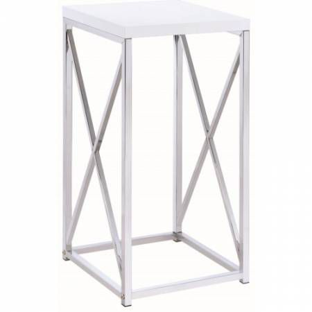 Accent Tables Contemporary Accent Table with X-Base 930014
