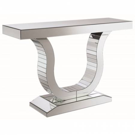 Accent Tables Glam Mirrored Console Table 930010