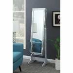 Accent Mirrors Jewelry Cheval Mirror with Interior Storage 902779