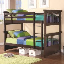 Bunks Casual-Style Twin Bunk Bed 460266