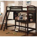 Bunks Casual Twin Workstation Loft Bunk 460063