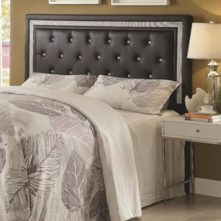 Andenne Bedroom Glamorous Contemporary Queen/Full Headboard 300544QF