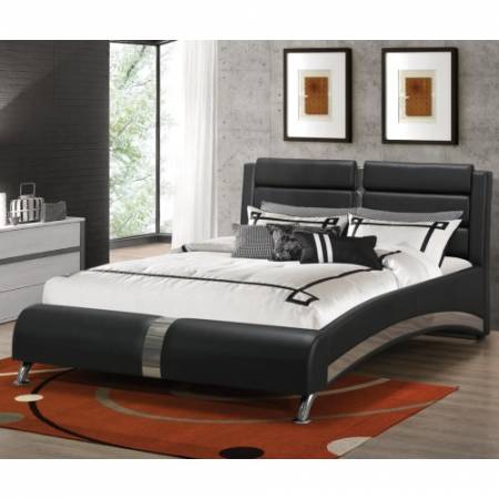 Upholstered Beds Modern California King Jeremaine Upholstered Bed 300350KW