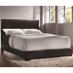 Conner Queen Upholstered Bed with Low Profile 300261Q