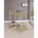 Kitchen Carts Modern Acrylic Serving Cart 181000
