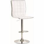 Dining Chairs and Bar Stools Adjustable Waffle Bar Stool with Footrest 122089