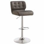Dining Chairs and Bar Stools Upholstered Adjustable Bar Stool