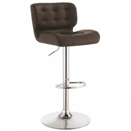 Dining Chairs and Bar Stools Upholstered Adjustable Bar Stool