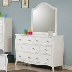 Dominique Drawer Dresser with Mirror