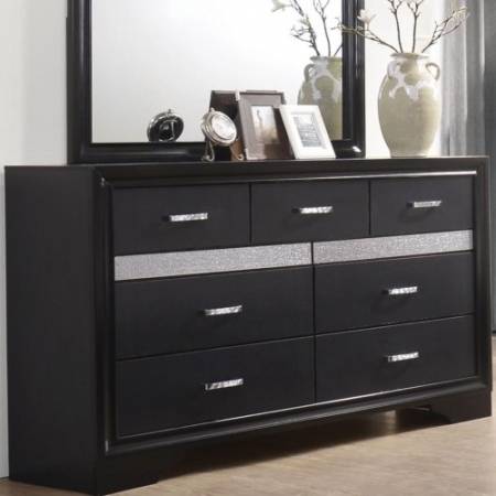 Miranda 7 Drawer Dresser with Hidden Jewelry Tray 206363