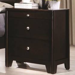 Madison Night Stand with Three Dovetail Drawers
