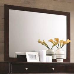 Madison Mirror with Wood Frame