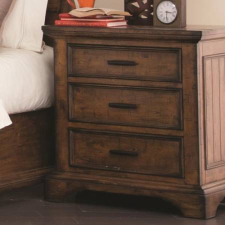 Elk Grove Night Stand with Wire Cord