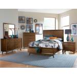 Raku Platform Bedroom Set - Warm Walnut 1711NC-1GR