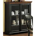 Ohana Black Curio Cabinet 1393BK-50