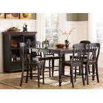 Ohana Counter Height Dining Set - Black 1393BK-36+1393BK-24