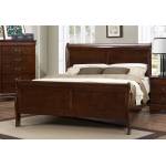 Mayville Bed - Burnished Brown Cherry 2147F-1