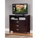 Lyric TV Chest - Dark Espresso 1737NC-11