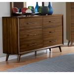 Raku Dresser - Warm Walnut 1711NC-5