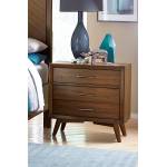 Raku Night Stand - Warm Walnut 1711NC-4