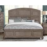 Lavonia Low Profile Bed - Wire-brushed Gray 1707K-1CK