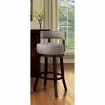 LYNSEY 30" BAR STOOL (2/BOX) Dark Oak/Light Gray