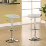 ODESKA BLACK/WHITE BAR STOOL (2/BOX) Black/White
