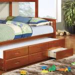 UNIVERSITY TWIN XL TRUNDLE W/ 3 DRAWERS Oak