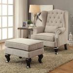WILLOW ACCENT CHAIR CM-AC6271BG-CH