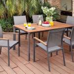 OSHAWA PATIO DINING TABLE CM-OT1868-T