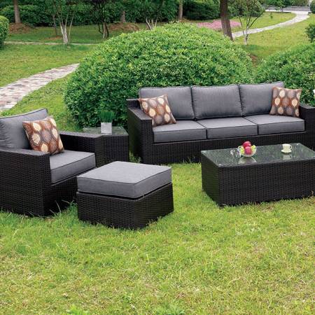 HELINA 8 PC. PATIO SOFA SET CM-OS1827GY