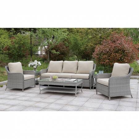 HYSHAM 6 PC. PATIO SET W/ COFFEE TABLE & 2 END TABLES CM-OS1881