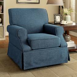 LEELA 360 SWIVEL GLIDER & ROCKER CHAIR CM-RC6509BL