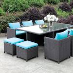 ASHANTI 11 PC. PATIO DINING SET CM-OT2127