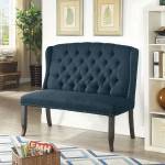 SANIA III 2-SEATER LOVE SEAT BENCH CM3324BK-BL-BN