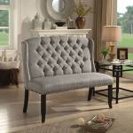 SANIA III 2-SEATER LOVE SEAT BENCH CM3324BK-LG-BN