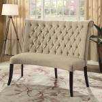 NERISSA ROUND LOVE SEAT BENCH CM3564RBN