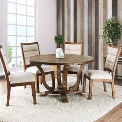 ISABELLE ROUND DINING TABLE CM3395A-RT