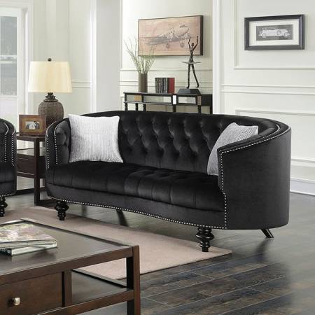 MANUELA LOVE SEAT CM6145BK-LV