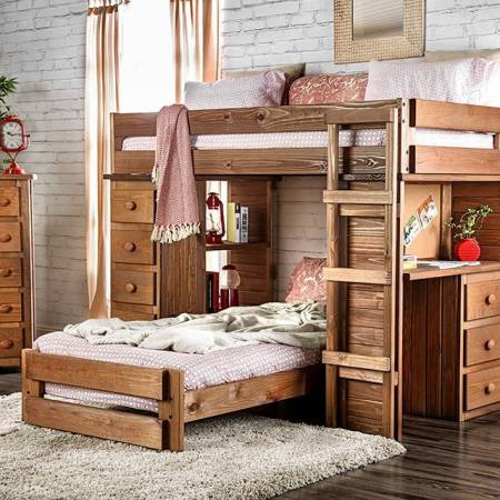 EILEEN TWIN/TWIN LOFT BED AM-BK600