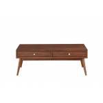 3590 Frolic Cocktail Table with Two Functional Drawers