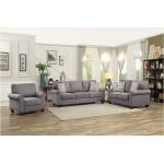 9938GY Selkirk 3PC SET: SOFA, LOVE, CHAIR