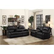 9928BLK Clarkdale 2PC SET: SOFA, LOVE