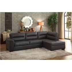 9924GRY Terza 2PC SET: SECTIONAL