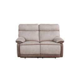 9920RF-PW Barilotto POWER Double Reclining Love Seat with Power Headrests
