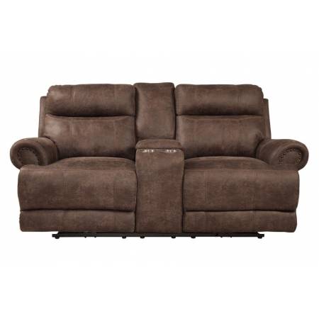 9911DBR Aggiano Double Reclining Love Seat