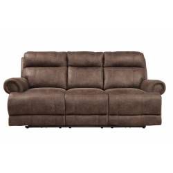 9911DBR Aggiano POWER Double Reclining Sofa with Power Headrests